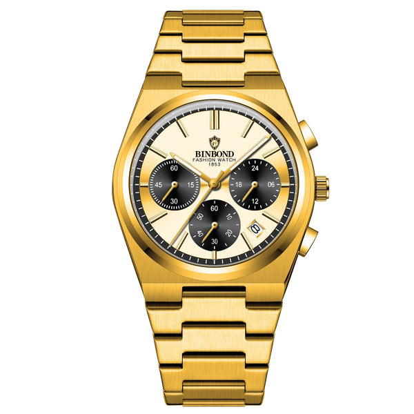 Relógio Binbond Heritage Gold