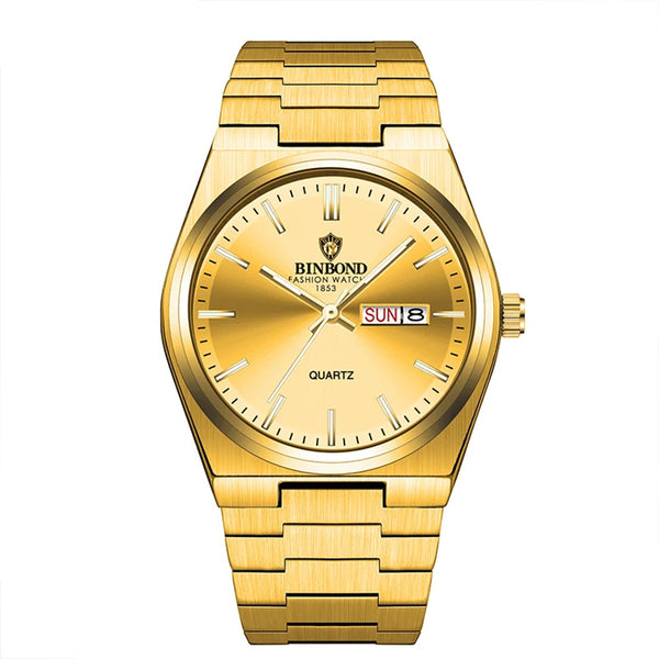 Relógio Binbond Gentleman Gold